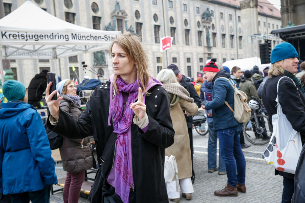 Eventfotografie in München - Friday for Future - Munich, Germany Climate activists demand urgent action in Munich