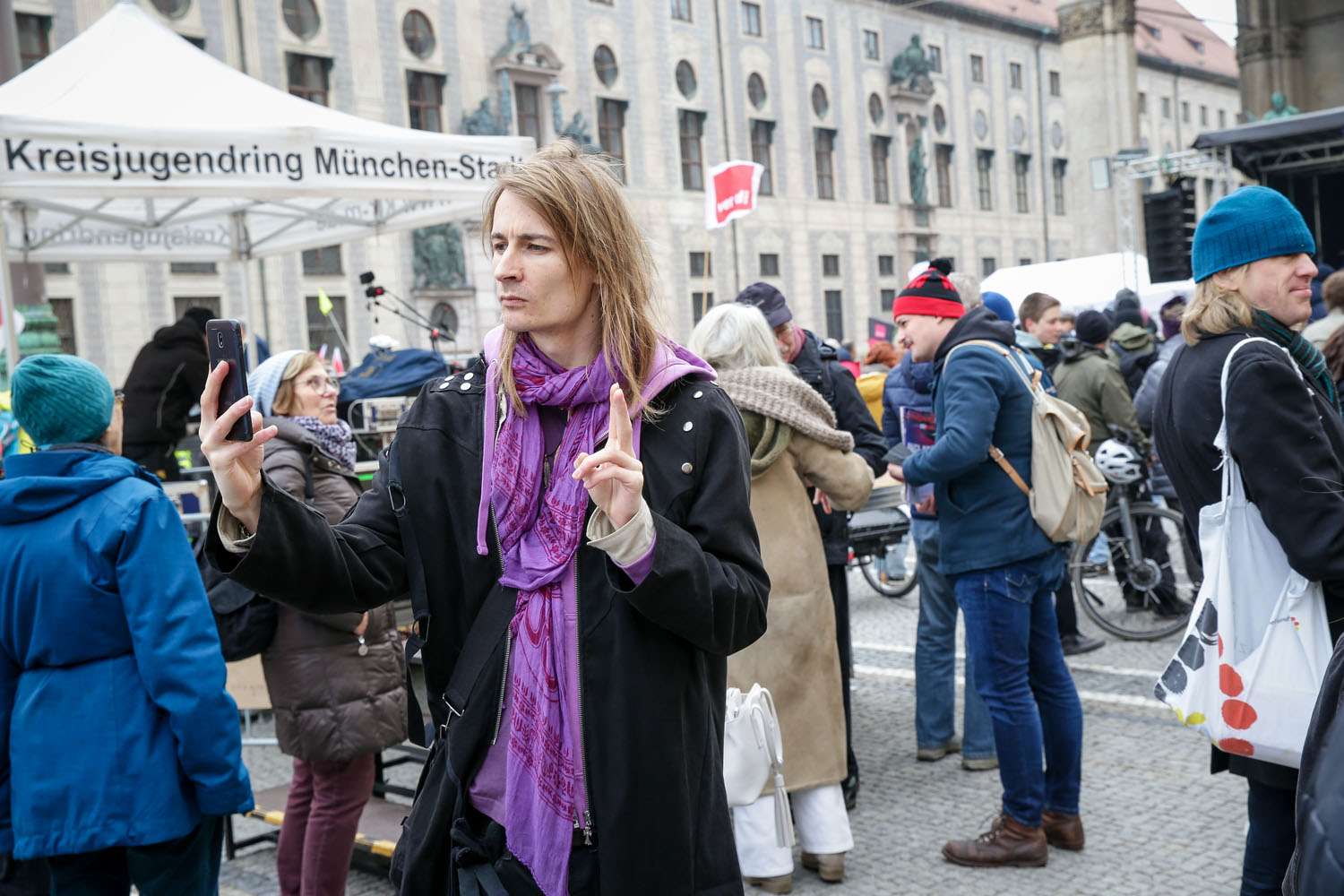 Eventfotografie in München - Friday for Future - Munich, Germany Climate activists demand urgent action in Munich