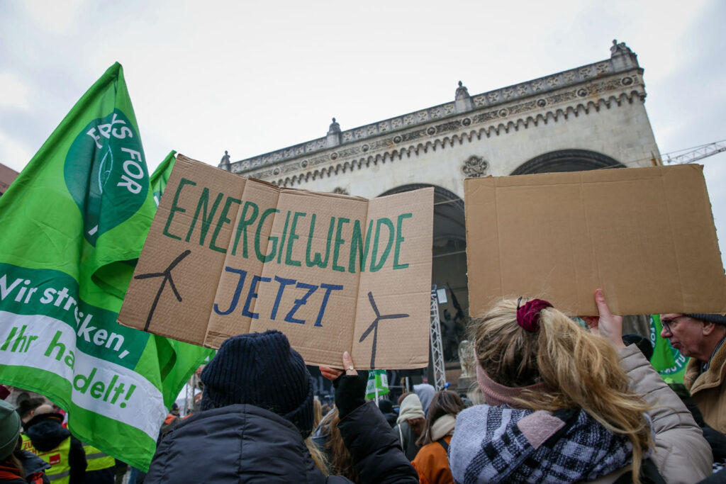 Eventfotografie in München - Friday for Future - Munich, Germany Climate activists demand urgent action in Munich