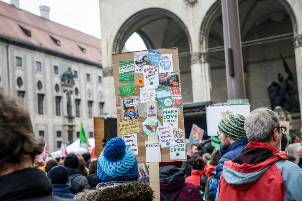 Eventfotografie in München - Friday for Future - Munich, Germany Climate activists demand urgent action in Munich