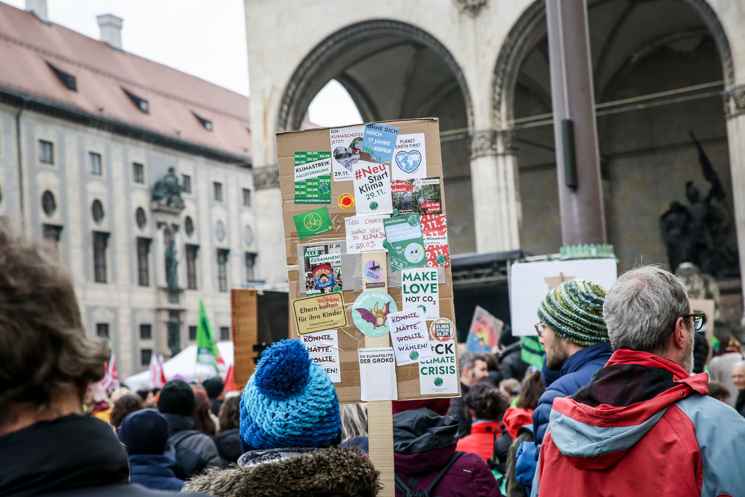Eventfotografie in München - Friday for Future - Munich, Germany Climate activists demand urgent action in Munich