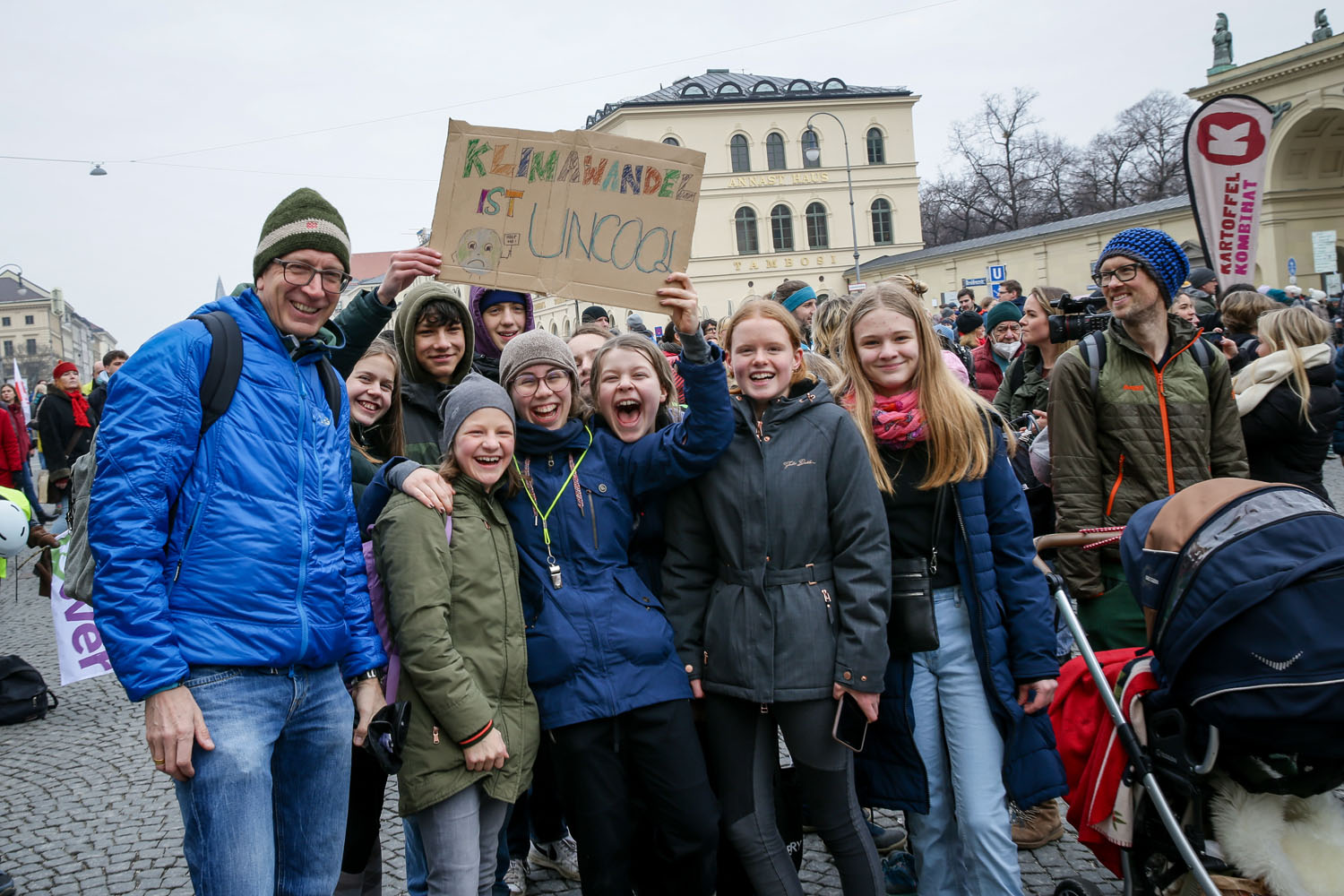 Eventfotografie in München - Friday for Future - Munich, Germany Climate activists demand urgent action in Munich