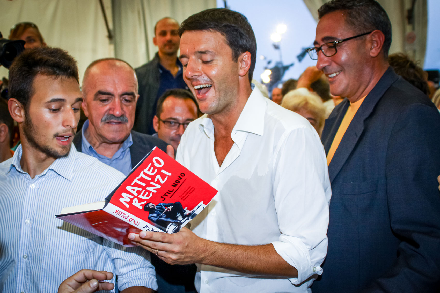 Event shooting - Portrait Matteo Renzi, Italienische Minister Präsident - Event Fotografie in München