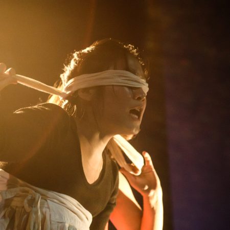 Instabili Vaganti, "East meets West" final performance of Rags of Memory, Modena (23-Sett-2013)