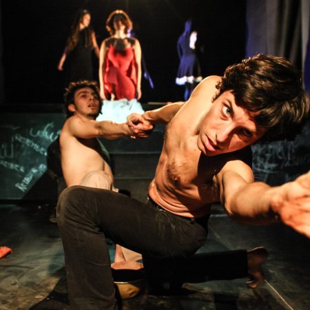 Instabili Vaganti, "East meets West" final performance of Rags of Memory, Modena (23-Sett-2013)