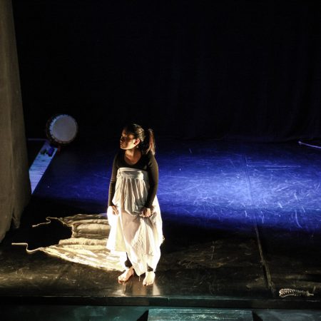 Instabili Vaganti, "East meets West" final performance of Rags of Memory, Modena (23-Sett-2013)