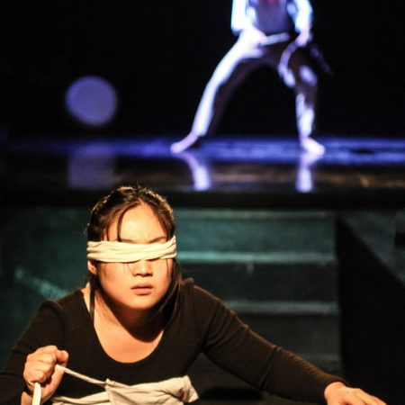 Instabili Vaganti, "East meets West" final performance of Rags of Memory, Modena (23-Sett-2013)
